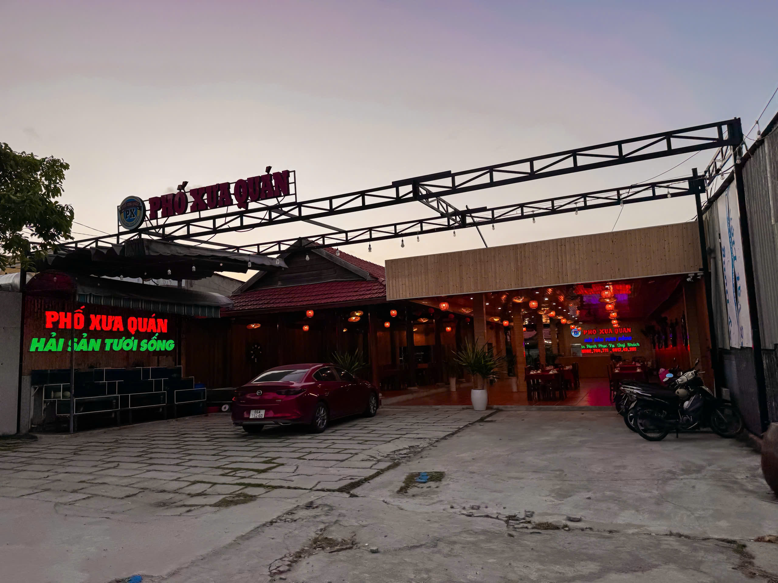 nhà hàng hầm rượu Bình Châu