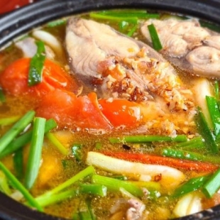 Cá Chim Lẩu Hành Ớt/ Nấu Ngót 