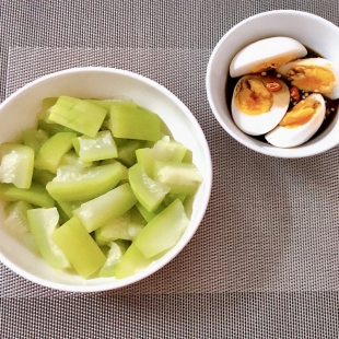 Bàu Luộc + Trứng 