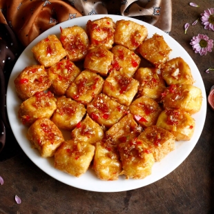 Đậu Hủ Chiên Giòn/ Chiên Sả