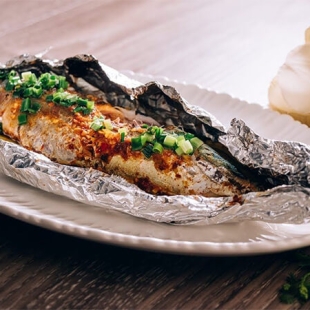 Cá Nhám Nướng Giấy Bạc