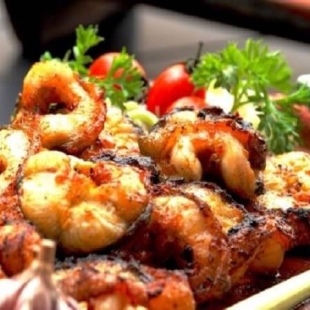 Cá Nhám Nướng Muối Ớt 