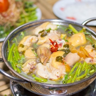 Gà Ta Lẩu Chanh Ớt / Lẩu Lá Giang