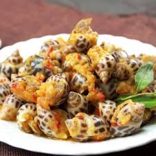 Ốc Hương Sốt Trứng Muối