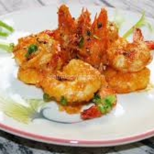Tôm Sú Sốt Trứng Muối/Sốt Chanh Dây