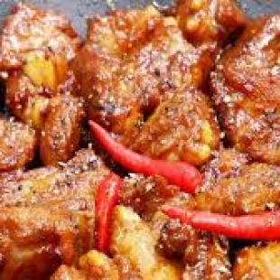 Sườn Non Chiên Nước Mắm/Chiên Tiêu