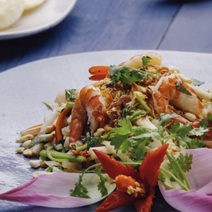 gỏi ngó sen hải sản