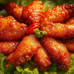 Gà Ta Chiên Nước Mắm