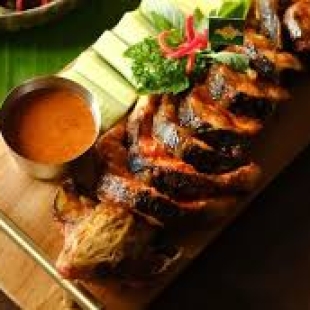 Cá Tầm Nướng Muối Ớt/ Nướng Mọi