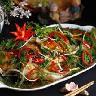 Cá Tầm Hấp Hồng Kông/ Hấp Tàu Xì