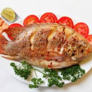 Cá Diêu Hồng Nướng Muối Ớt