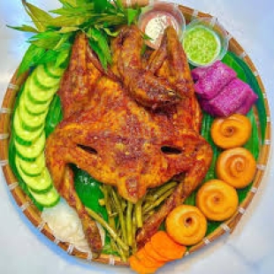 Gà Tre Gà Quay + Banh Bao