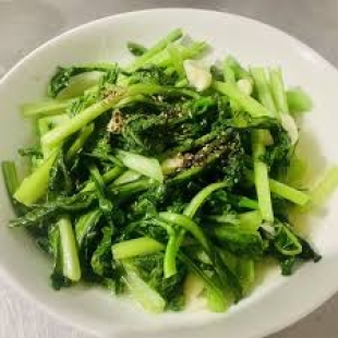 Cải Xanh Xào Tỏi