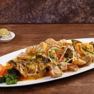 Cá Mú Sốt Cam Tươi/ Sốt Chanh Dây 