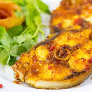 Cá Bớp Chiên Mắm Xoài/ Chiên Sả