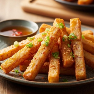 Khoai Môn Chiên Giòn/ Chiên Bơ