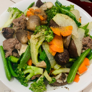 Nấm Thập Cẩm Xào Bò