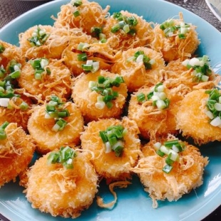 Đậu Hủ Trứng Chà Bông