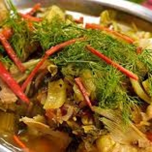 Cá Chép Om Dưa/ Nấu Măng Chua