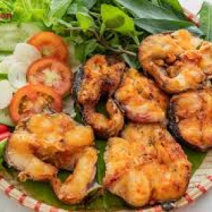 Cá Lăng Nướng Muối Ớt 