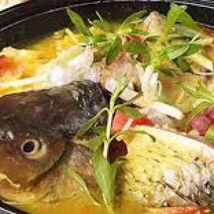 Cá Chép Giòn Nấu Lá Giang 