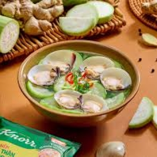 Canh Nghêu Nấu Bầu