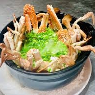 Lẩu Ghẹ Nấu Bầu 