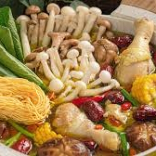 Lẩu Gà Nấu Nấm