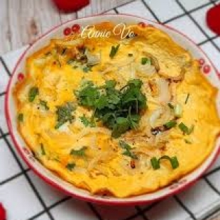 Trứng Chiên Hành Củ