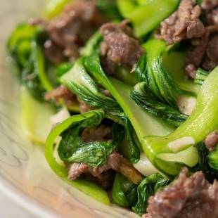 Cải Thìa Xào Bò