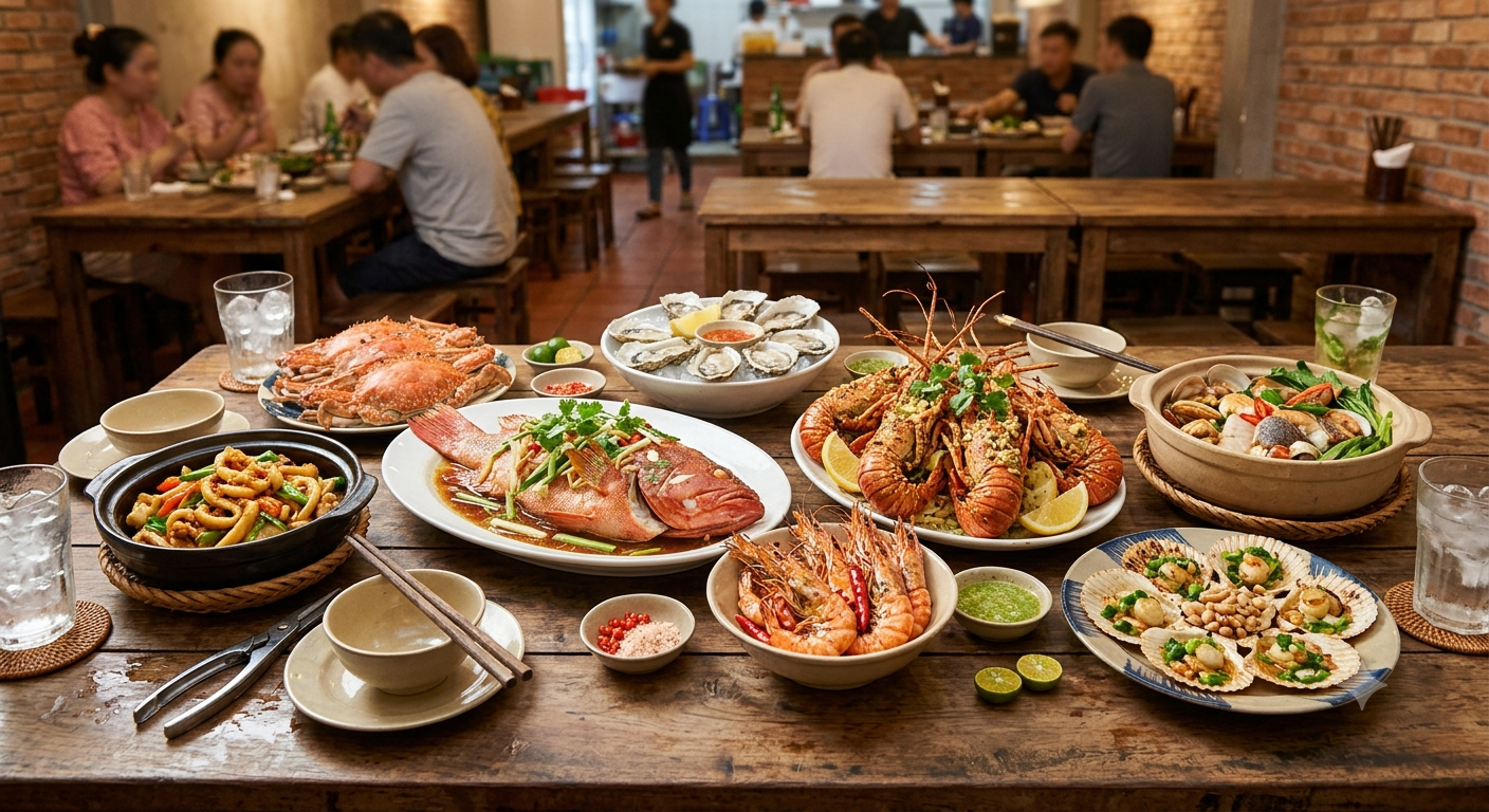 Gợi ý các món hải sản không thể bỏ lỡ cho bữa ăn trọn vẹn